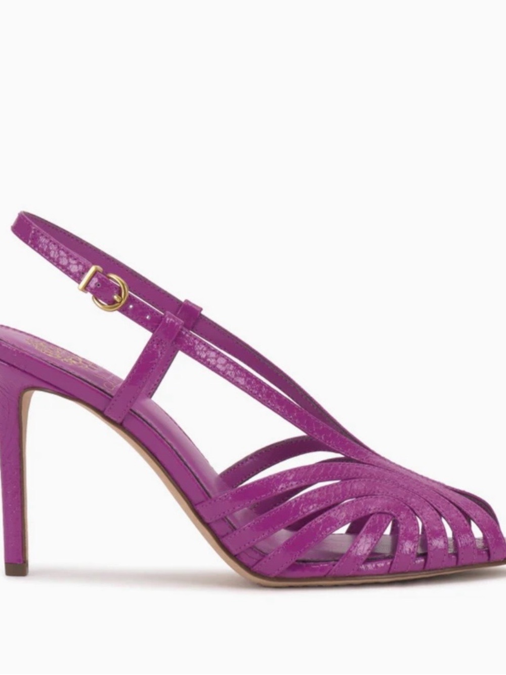 Vince Camuto Fuchsia Strappy Slingback Heels